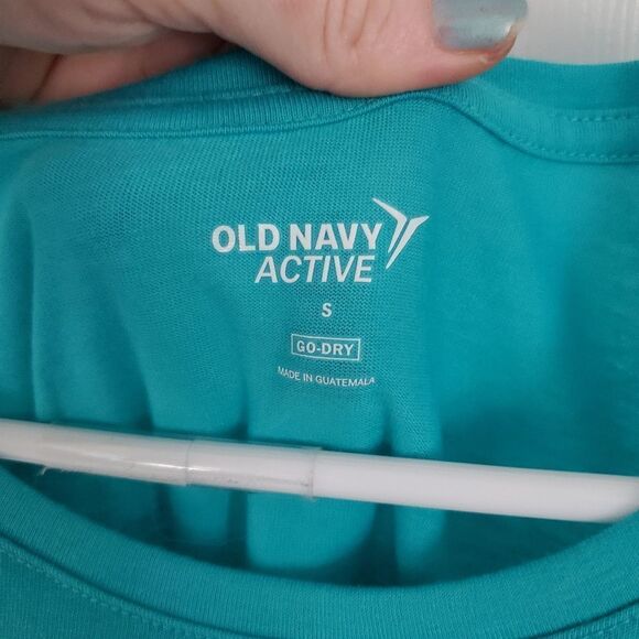 Old Navy Muscle Shirt Tank Top Women's Size Small Teal NWT - Picture 3 of 6